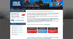 Desktop Screenshot of hale.cz