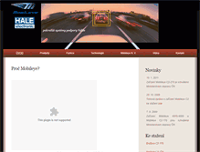 Tablet Screenshot of mobileye.hale.cz